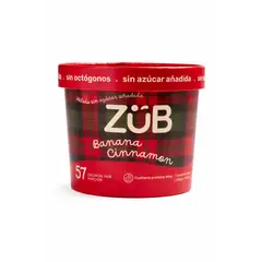 ZUB ZERO - Helado Banana Cinnamon Zub Zero Pote 230 g