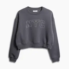 REDWOOD - Sudadera Franela Bordada Mujer Redwood