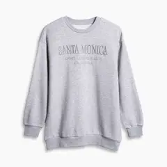 REDWOOD - Sudadera Franela Oversize Mujer Redwood