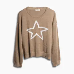REDWOOD - Chompa Boxy Mujer Redwood