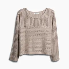 REDWOOD - Chompa Tramada Mujer Redwood
