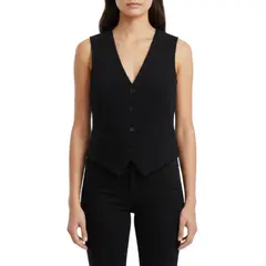 REDWOOD - Top Chaleco Textura Mujer Redwood