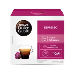 NESCAFÉ DOLCE GUSTO - Cápsulas Espresso Dolce Gusto Caja 10 Und