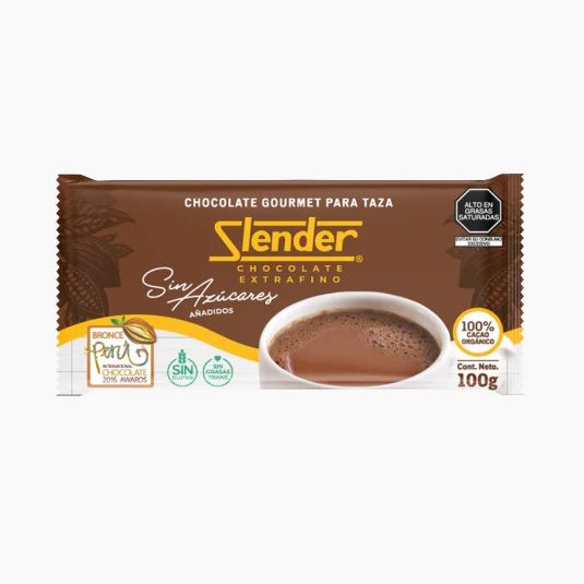 Chocolate para Taza Slender Empaque 100 g