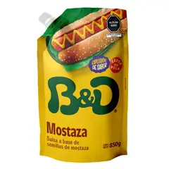 B&D - Mostaza B&D Doypack 850 g