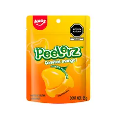 AMOS - Gomitas Peelerz Sabor Mango Amos Bolsa 65 g