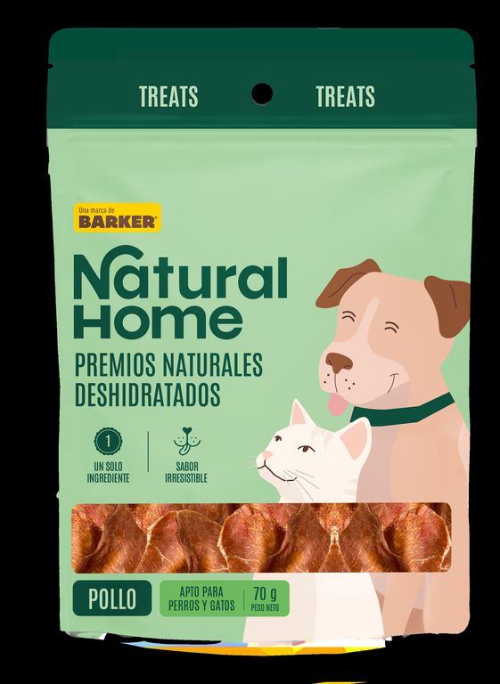 Snack de Pollo Natural Home Bolsa 70 g