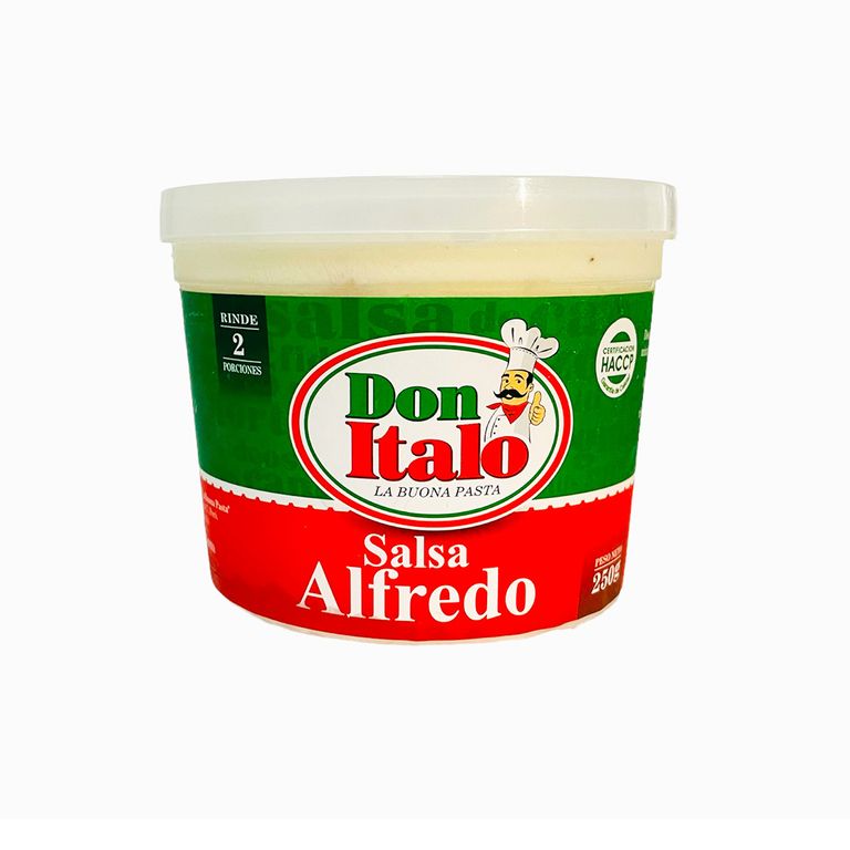 Salsa Alfredo Don Italo Envase 250 g