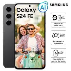 SAMSUNG - Smartphone Galaxy S24 Fe 8Gb 256Gb Black