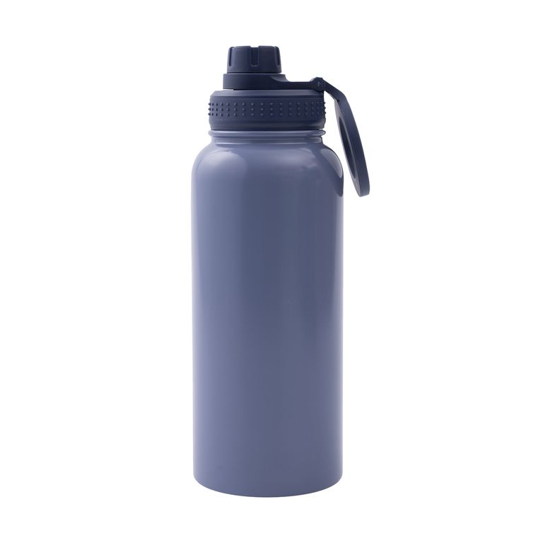 Botella Casa Joven Acero Flask con Asa Dark Blue