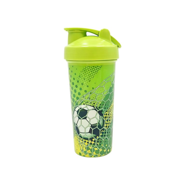 Tomatodo Shaker Casa Joven Plástico Verde Fútbol 600 mL