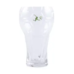 CASA JOVEN - Vaso Casa Joven Vidrio Forma Pelota de Fútbol 580 mL