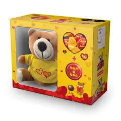 BON O BON - Chocolate Bon O Bon Oso con Peluche Caja 75 g
