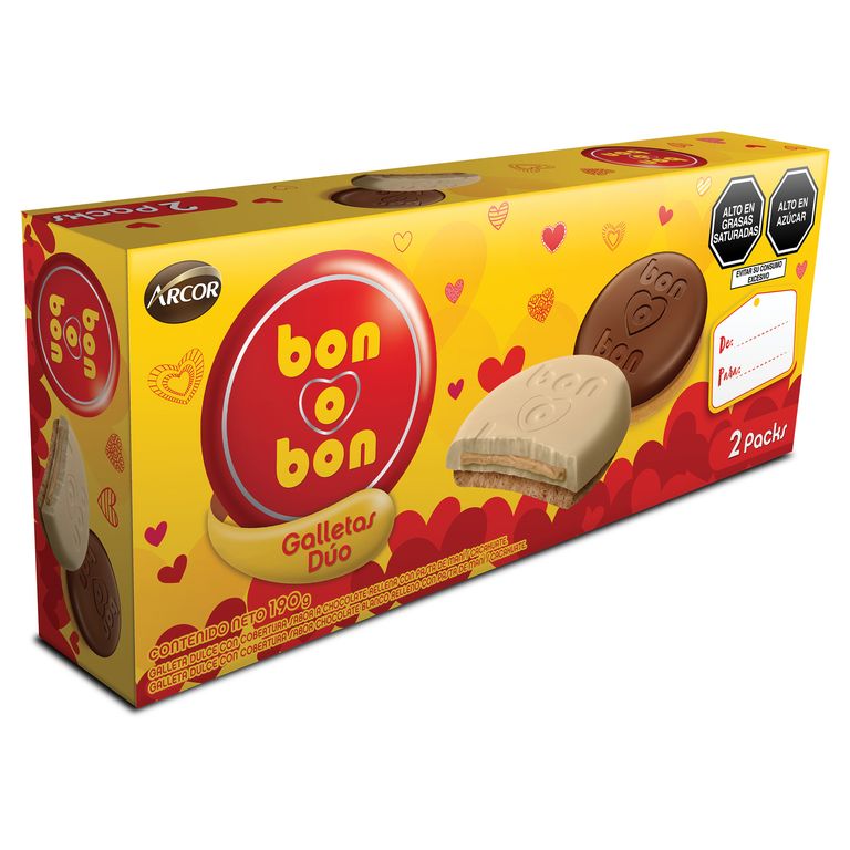 Galletas Bon O Bon Mix Doypack 190 g