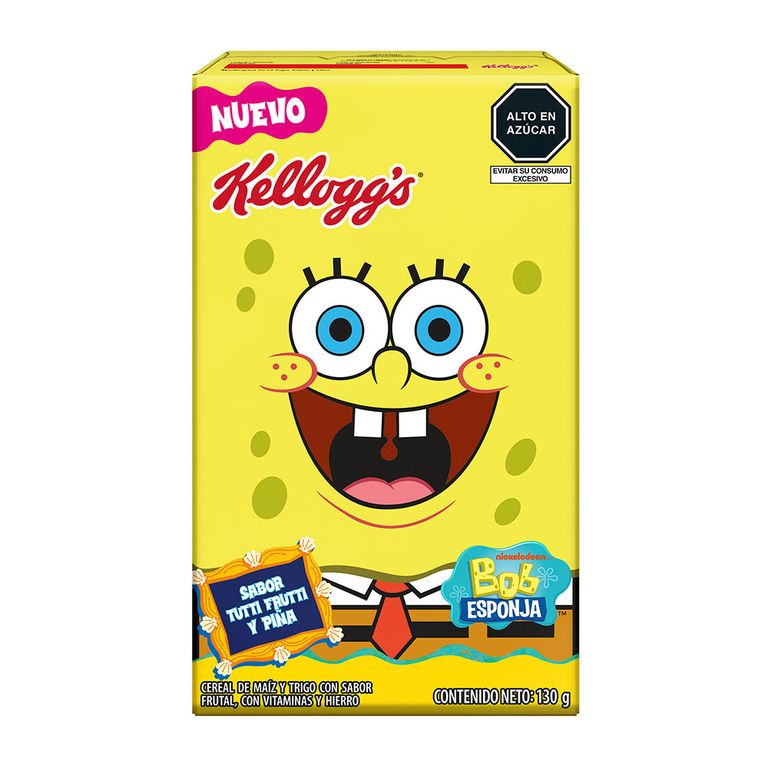 Cereal Kellogg’s Bob Esponja Caja 130 g