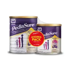 PEDIASURE - Pediasure Pack Dúo Vainilla Lata 1.25 Kg