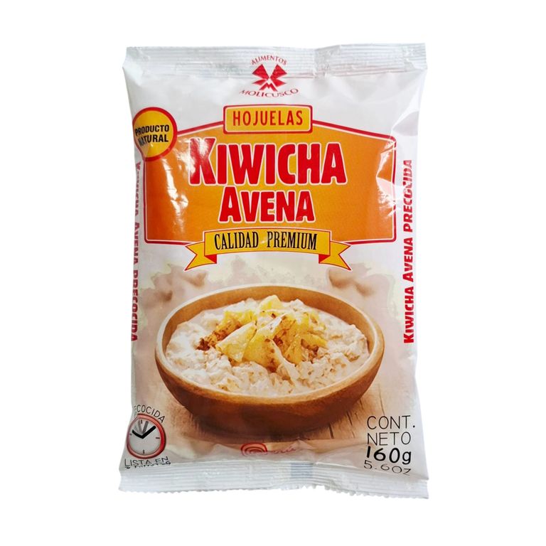 Kiwicha y Avena Pre-Cocida Molicusco Bolsa 160 g