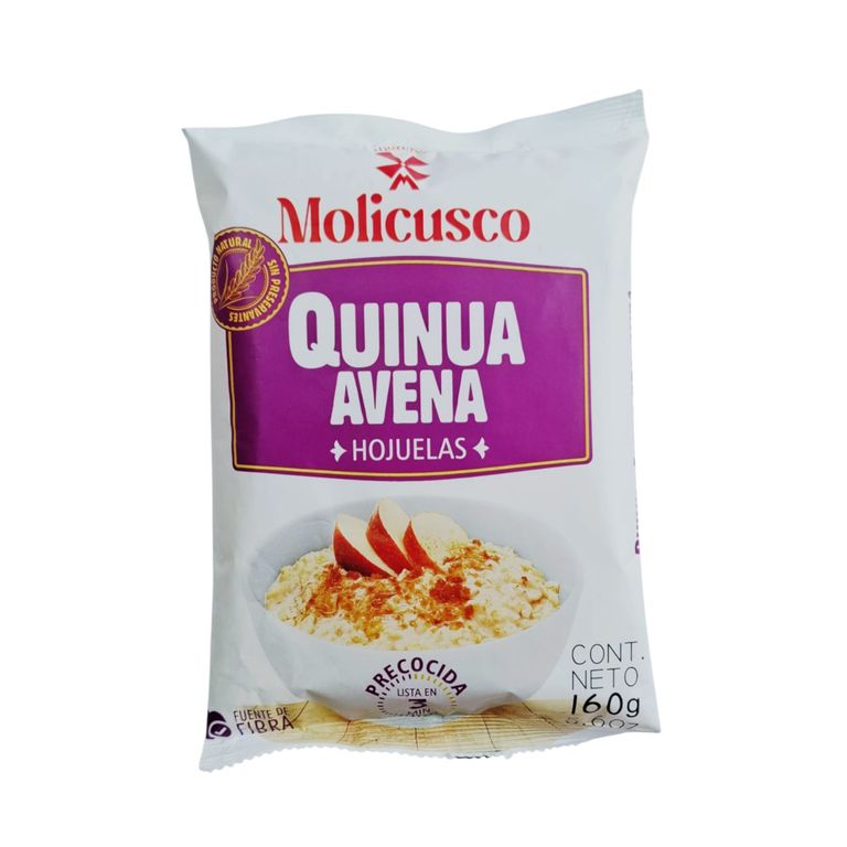 Quinua y Avena Pre-Cocida Molicusco Bolsa 160 g