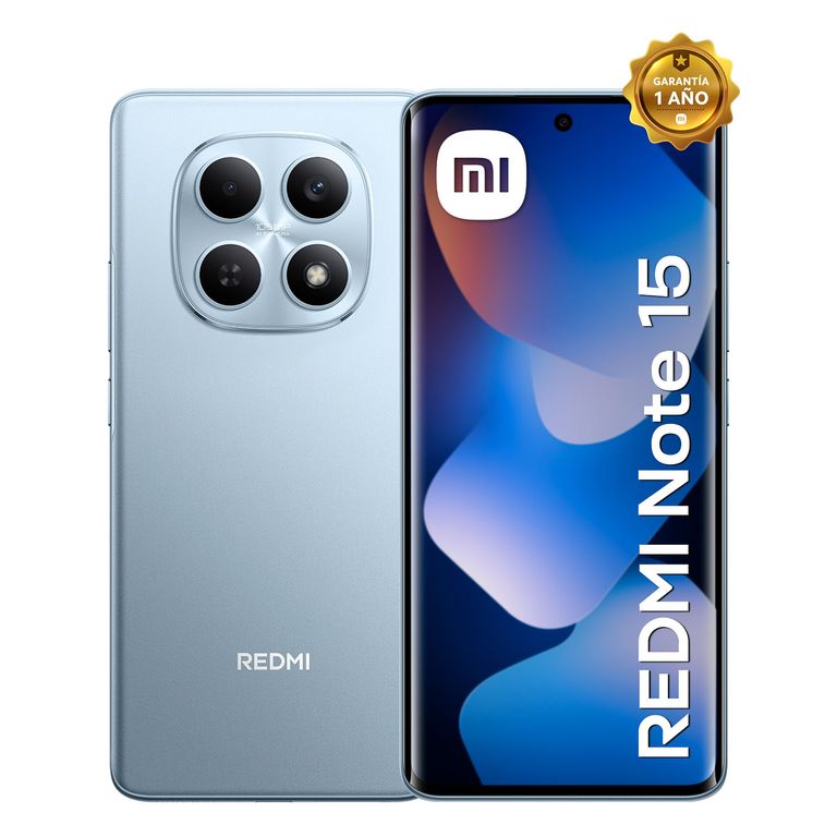 Smartphone Xiaomi Redmi Note 15 Azul Glaciar 8Gb 256Gb