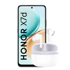 HONOR - Smartphone Honor X7D 8Gb+256Gb Black + Earbuds