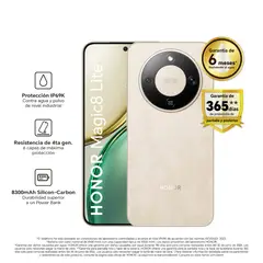 HONOR - Smartphone Honor Magic 8 Lite 8Gb+512Gb Sunrise Gol