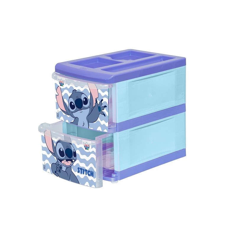 Organizador Práctico Decor Stitch 2 Niveles Reyplast