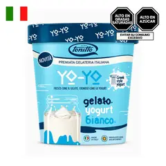 undefined - Helado Yo Yo Tonitto Yogurt Blanco Pote 500 mL
