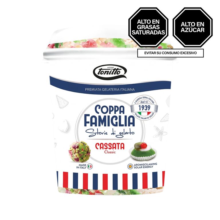 Helado Tonitto Cassata Pote 1 L