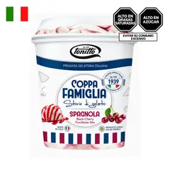 TONITTO - Helado Tonitto Black Cherry Pote 1 L