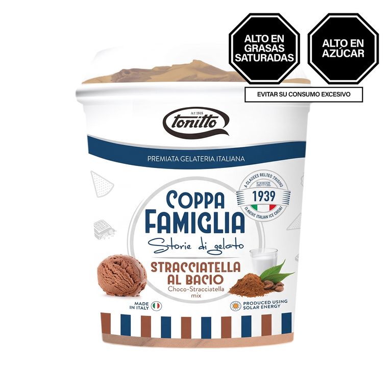 Helado Tonitto Straciatella Pote 1 L