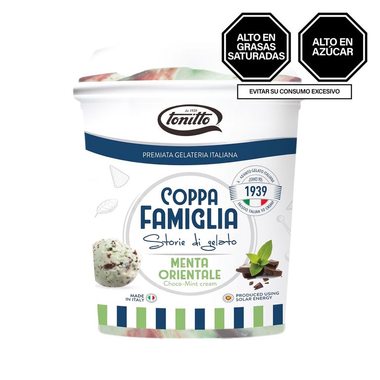 Helado Tonitto Menta Orientale Pote 1 L