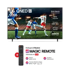 LG - Televisor LG 55'' QNED Webos Ai Smart Tv 4K