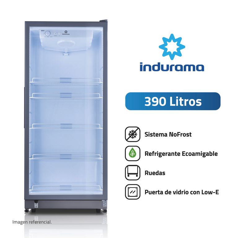 Vitrina Exhibidora 390 L VFV520GR Gris
