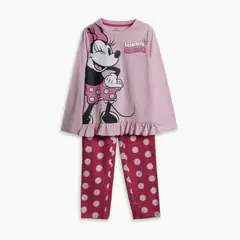 DISNEY - Pijama Franela Minnie Niña Redwood