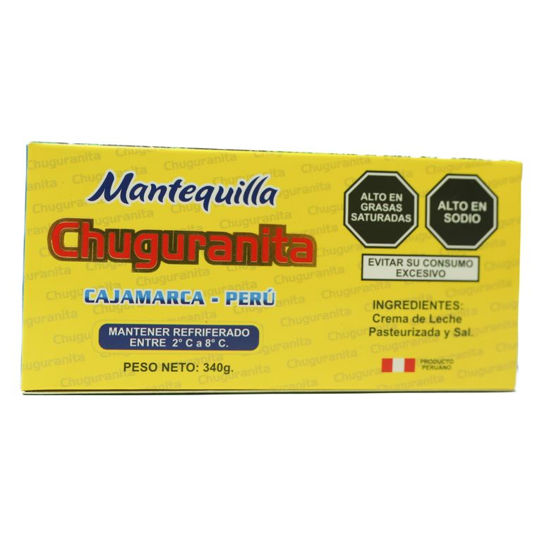 Mantequilla La Chuguranita Envase 340 g