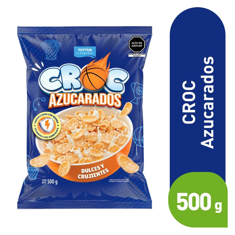 Cereal Croc Tottus Azucaradas Bolsa 500 g