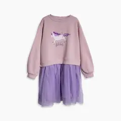 REDWOOD - Vestido Sudadera Niña Redwood