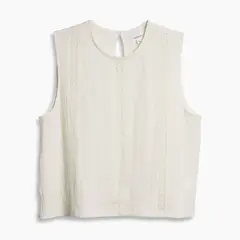REDWOOD - Blusa Macrame Mujer Redwood