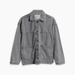 REDWOOD - Casaca Jean Bolsillos Mujer Redwood