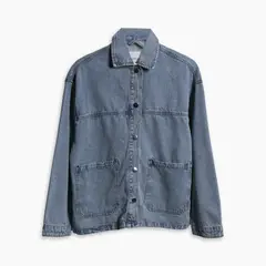 REDWOOD - Casaca Jean Bolsillos Mujer Redwood