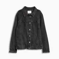 REDWOOD - Casaca Jean Tachas Mujer Redwood