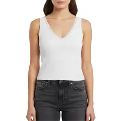REDWOOD - Top Textura Encaje Mujer Redwood