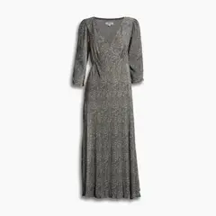 REDWOOD - Vestido Largo Textura Mujer Redwood