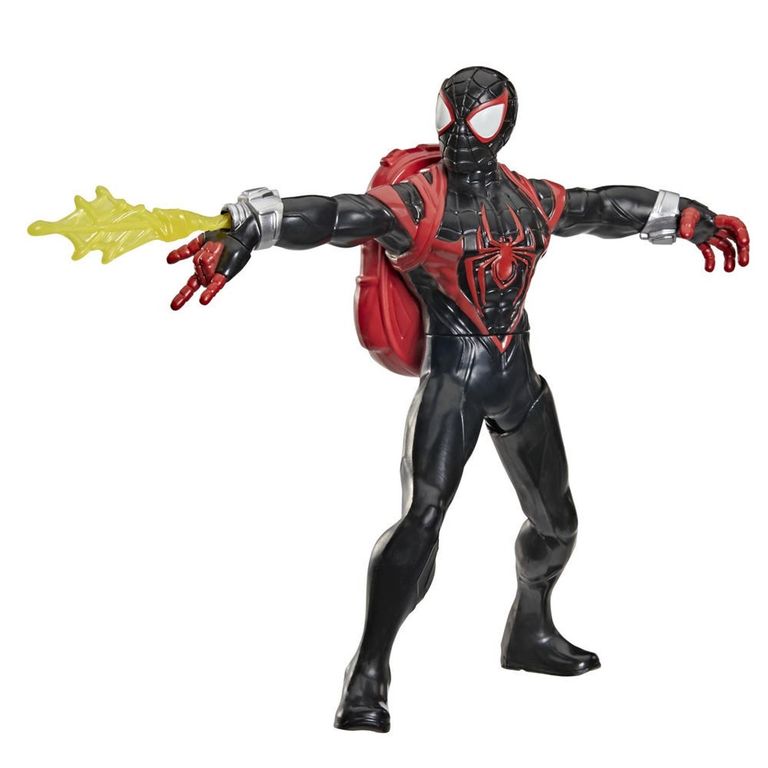 Figura Spiderman Miles Morales Efectos de Acción