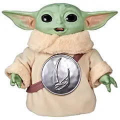 STAR WARS - Figura Star Wars Grogu Merendando