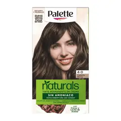 PALETTE NATURALS - Tinte Palette Naturals Sin Amoniaco 4-0 Castaño Medio