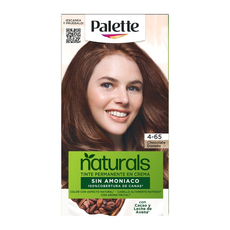 Tinte Palette Naturals Sin Amoniaco 4-65 Chocolate Dorado