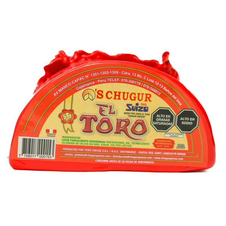 Queso Suizo El Toro Chugur x Kg
