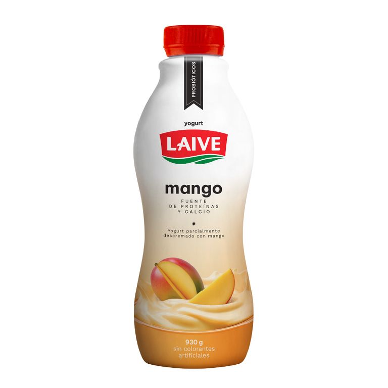 Yogurt Laive Probiótico Mango Botella 930 g