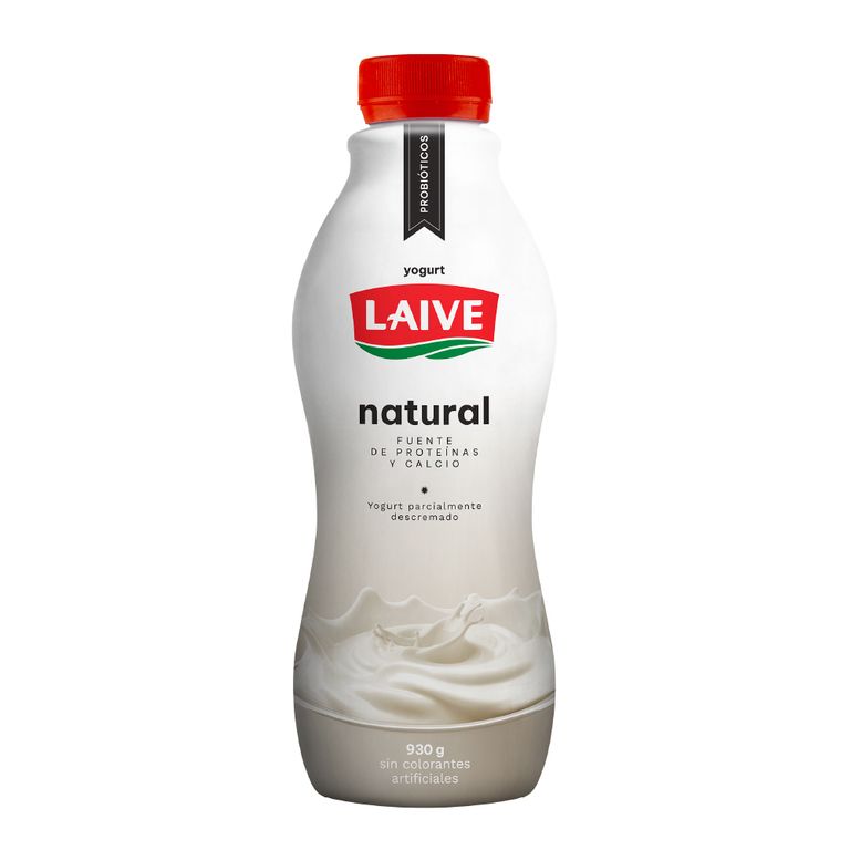 Yogurt Laive Probiótico Natural Botella 930 g